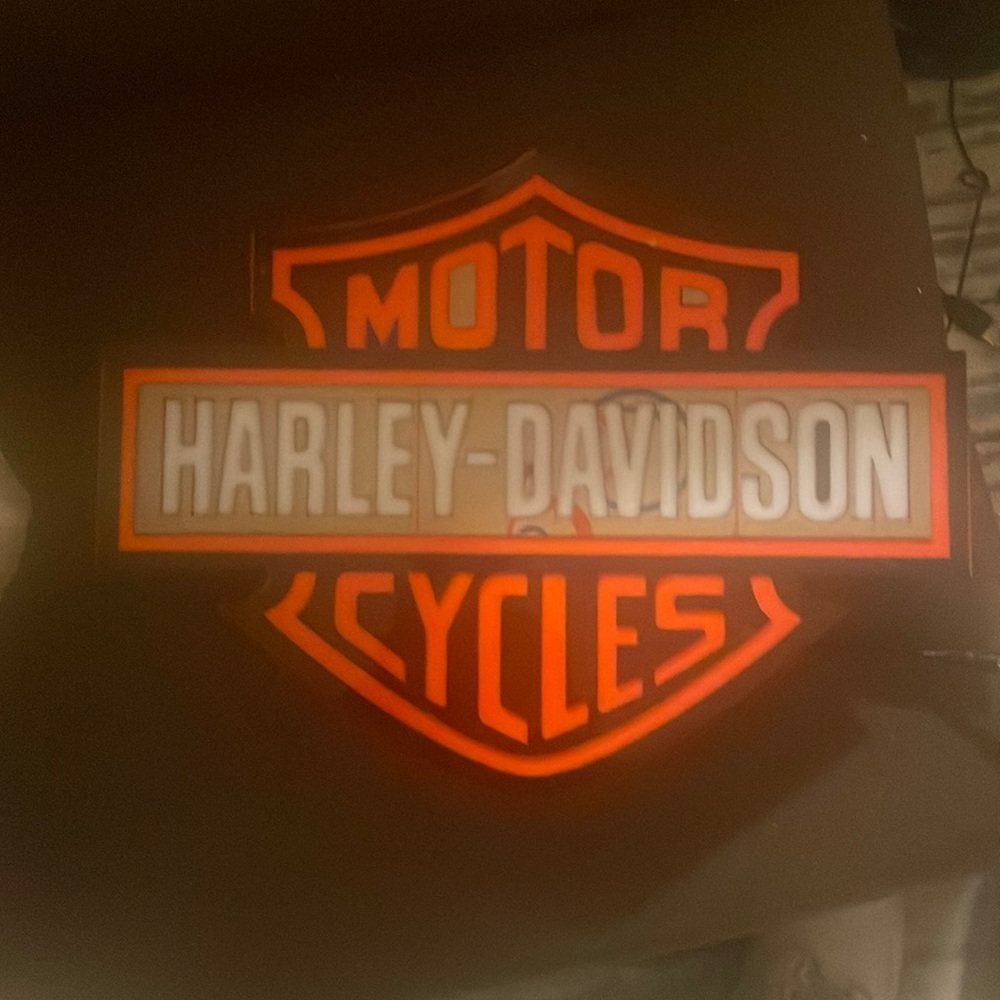 Brand new Harley Davis neon lights